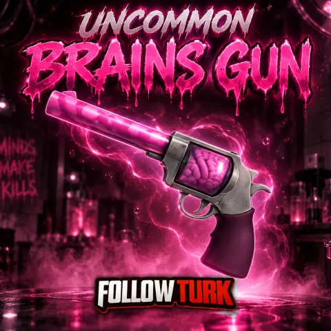 Uncommon Brains Gun - MM2 - FollowTurk