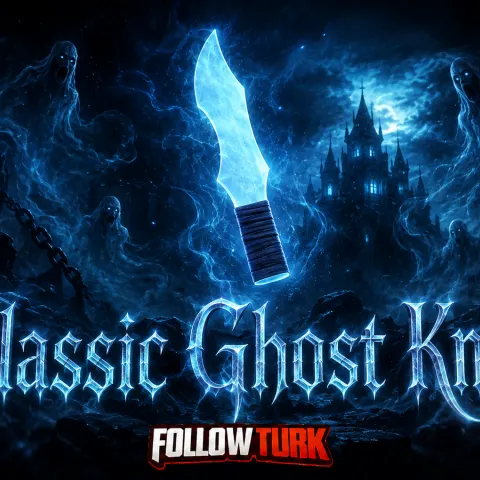Classic Ghost Knife - MM2 - FollowTurk