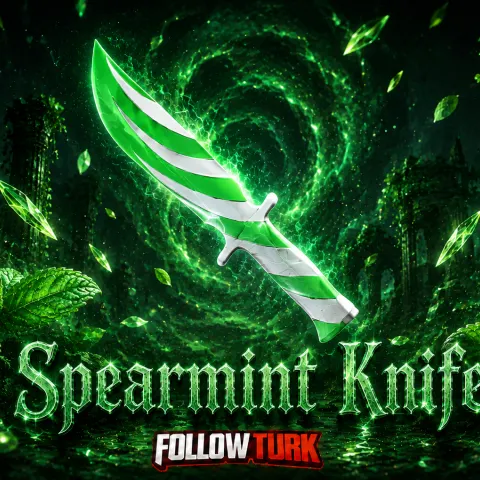 Spearmint Knife - MM2 - FollowTurk