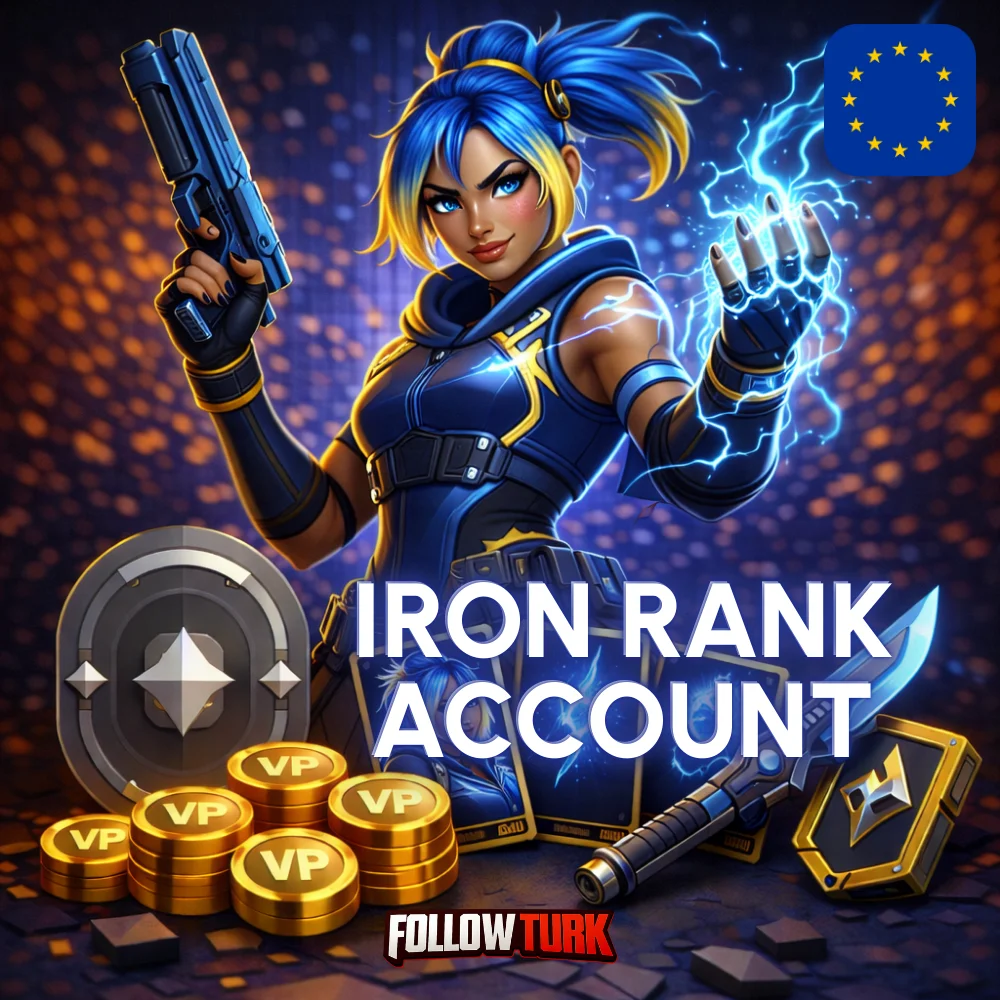 Europa - Konto Iron (EU) - FollowTurk