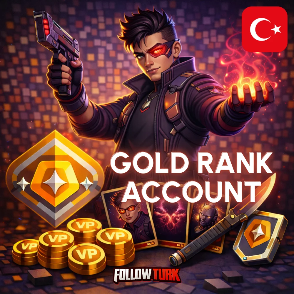 Turcja - Konto Valorant Gold TR
