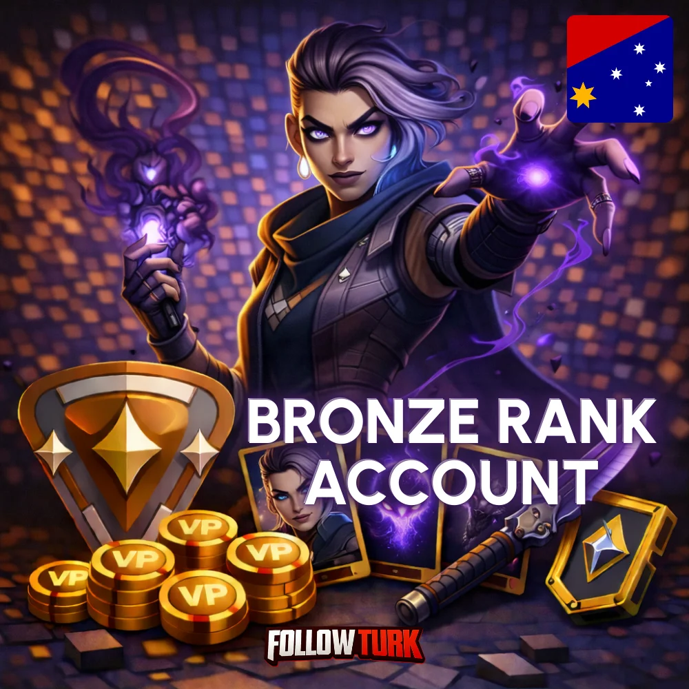 Azja Pacyfik - Konto Valorant Bronze AP - FollowTurk
