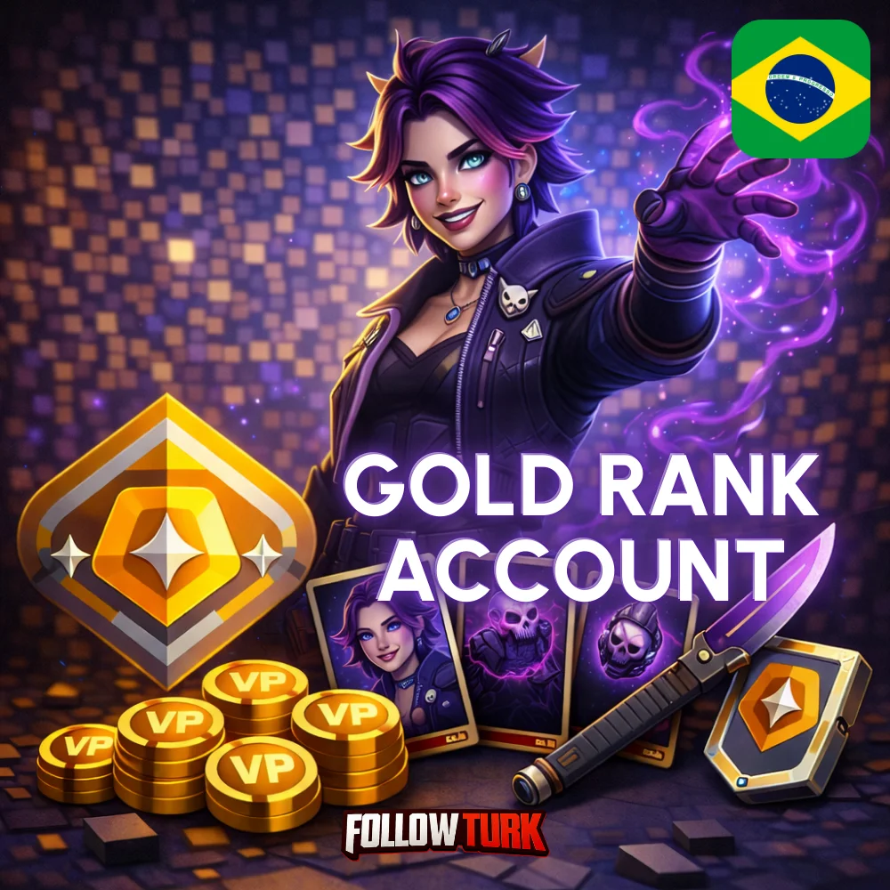 Brazylia - Konto Valorant BR Gold - FollowTurk