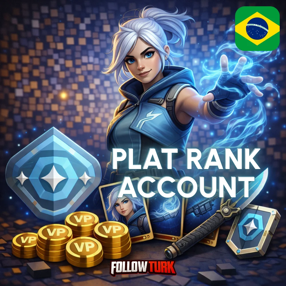 Brazylia - Konto Valorant Platyna BR - FollowTurk