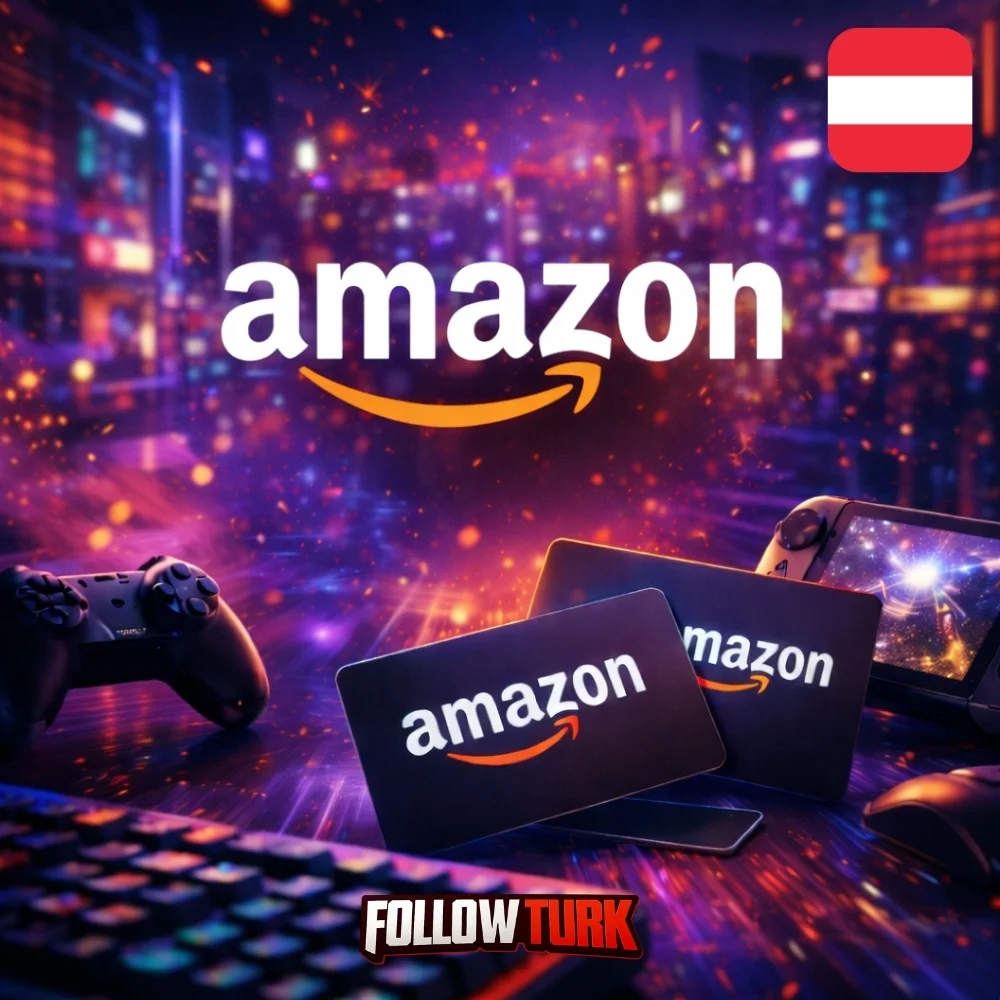 Karta podarunkowa Amazon Austria w EUR - FollowTurk