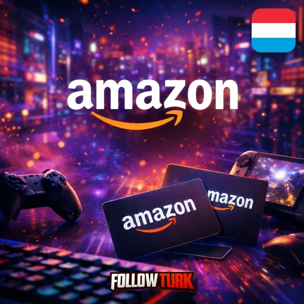 Karta podarunkowa Amazon Luxembourg w EUR - FollowTurk