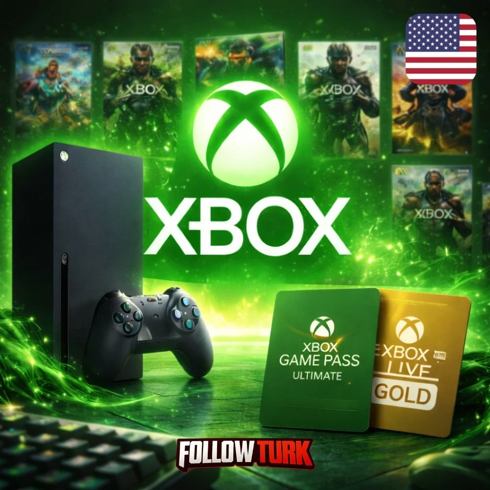 Karta podarunkowa Xbox USA (USD) - FollowTurk