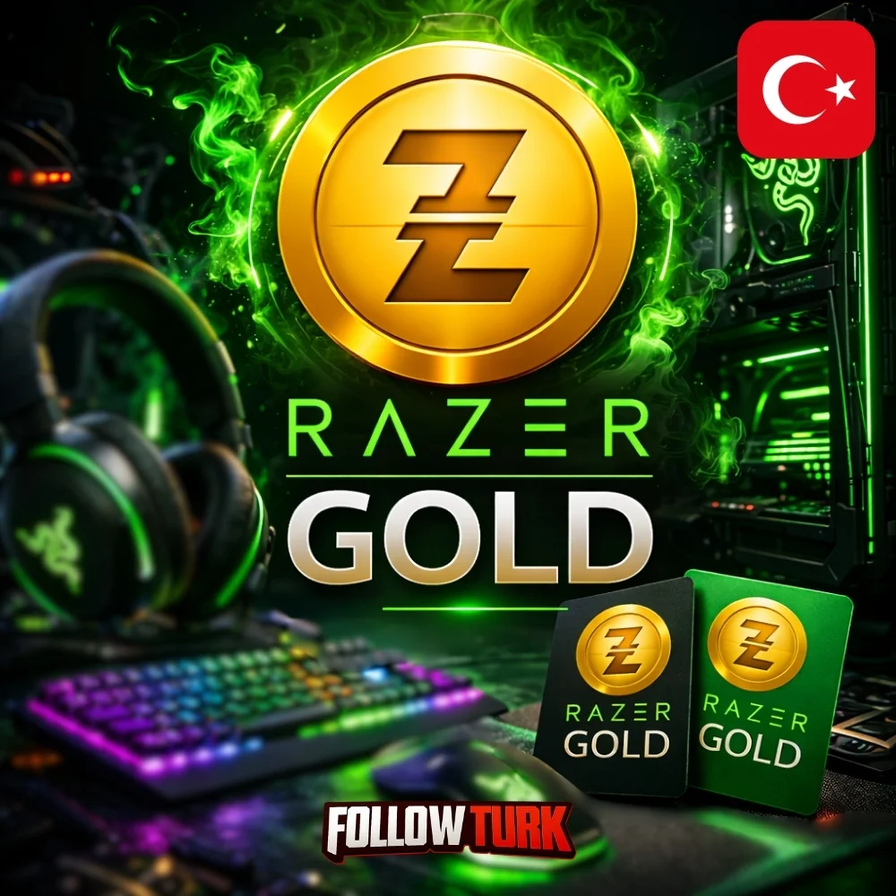 Razer Gold Turcja - TL - FollowTurk