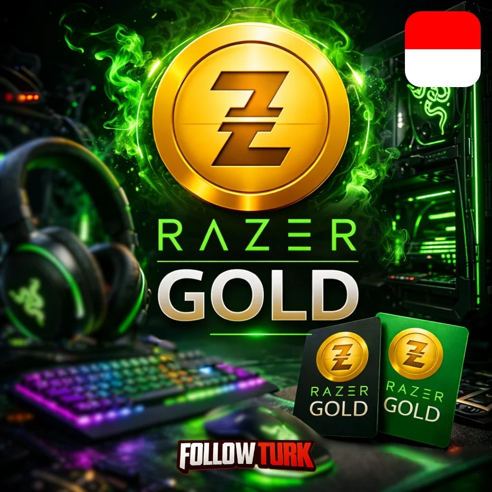 Razer Gold Indonezja - IDR - FollowTurk