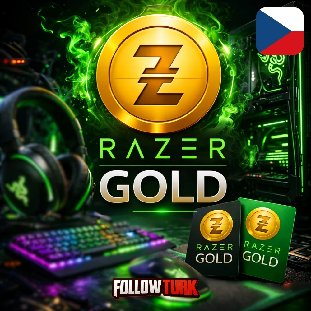 Razer Gold – Czechy (CZK) - FollowTurk