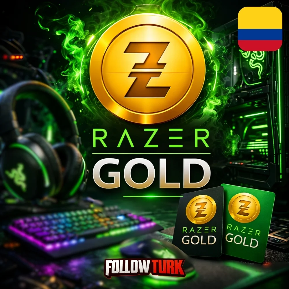 Razer Gold Kolumbia - COP - FollowTurk
