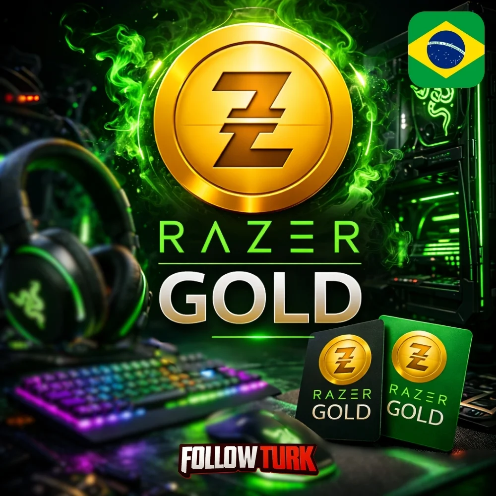 Razer Gold Brazylia - AUD - FollowTurk