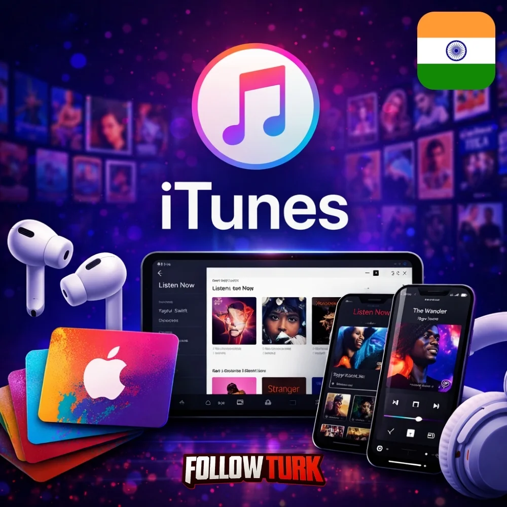 iTunes Indie - karta podarunkowa INR - FollowTurk