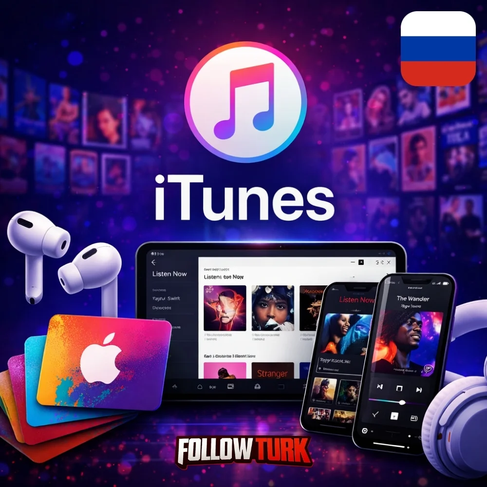 iTunes Rosja - RUB - FollowTurk