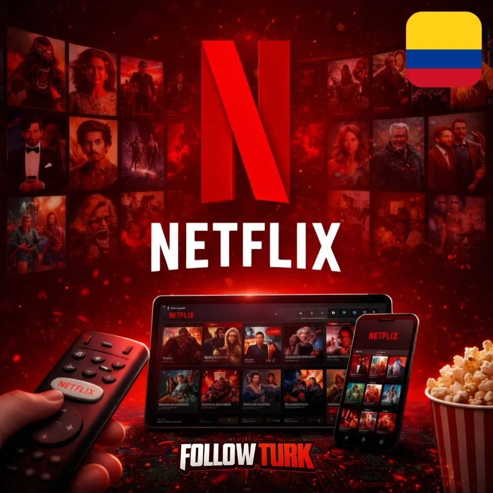 Karta podarunkowa Netflix Kolumbia (COP) - FollowTurk