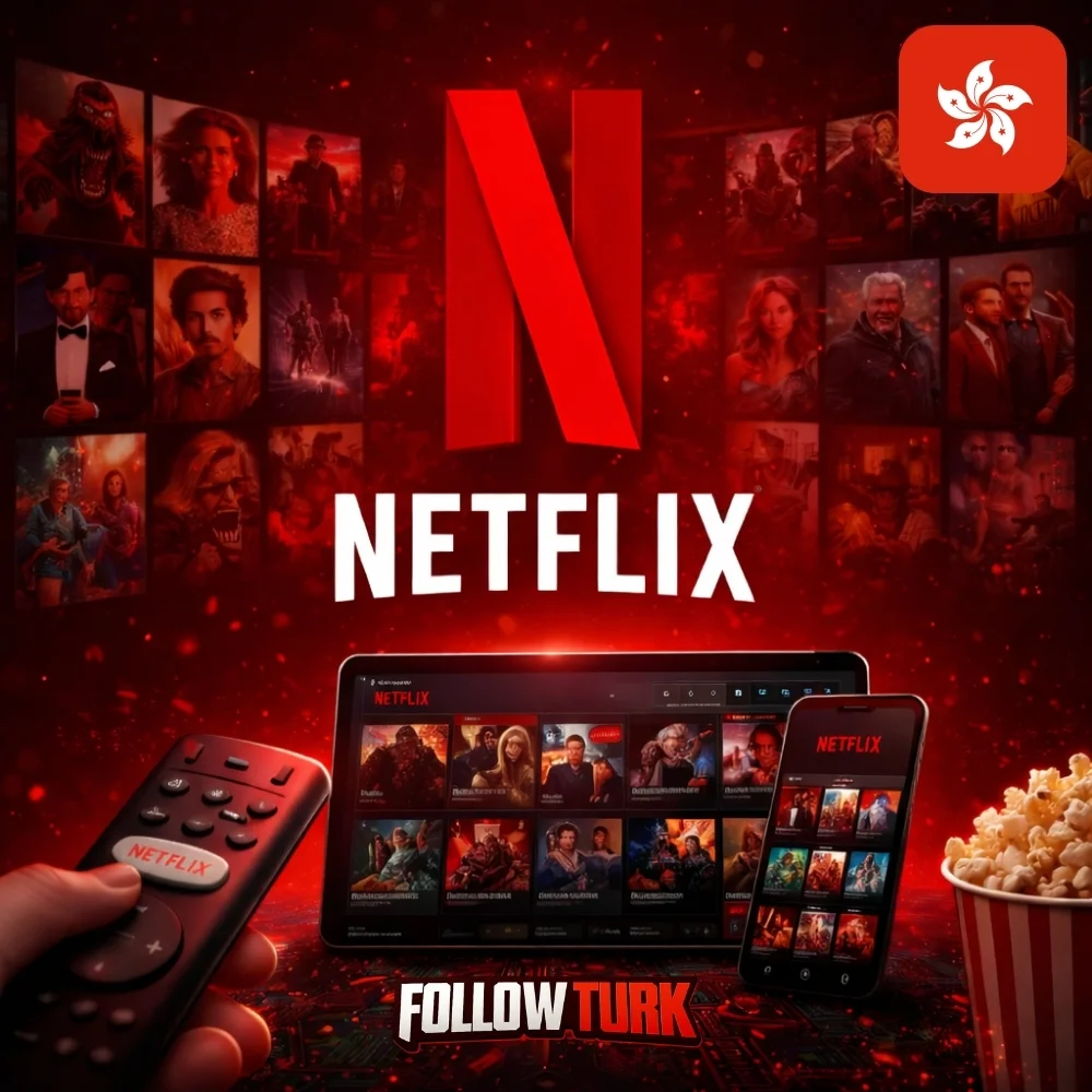 Netflix Hong Kong – karta podarunkowa HKD - FollowTurk