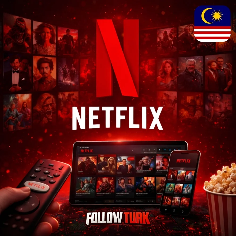 Karta podarunkowa Netflix Malaysia (MYR) - FollowTurk