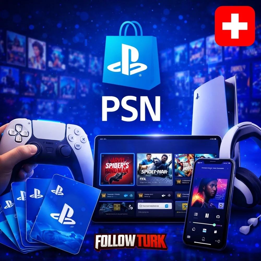 PlayStation Szwajcaria - PSN - FollowTurk