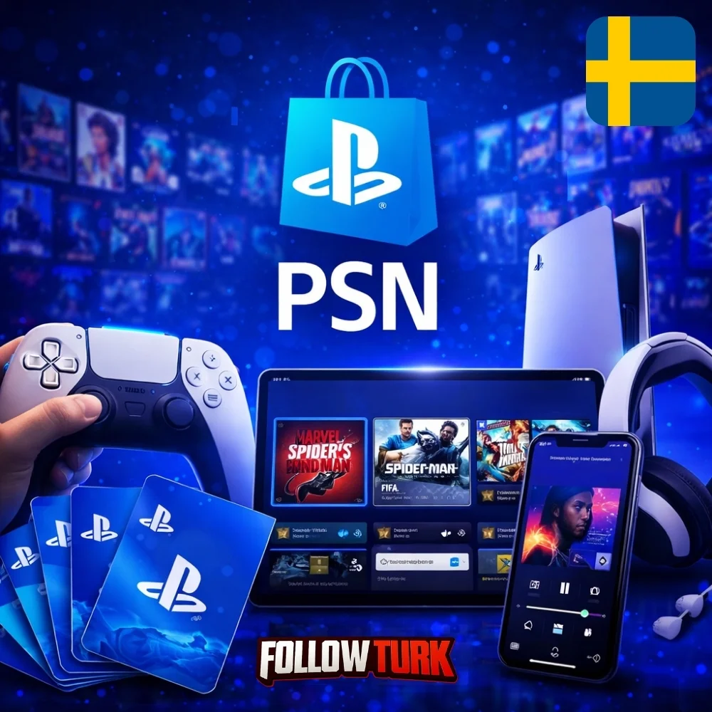 PlayStation Szwecja - PSN - FollowTurk
