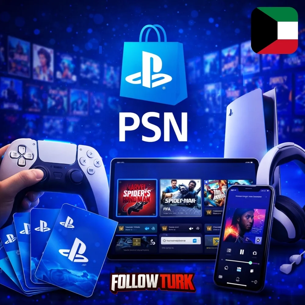 PlayStation Kuwait - PSN (karty podarunkowe) - FollowTurk
