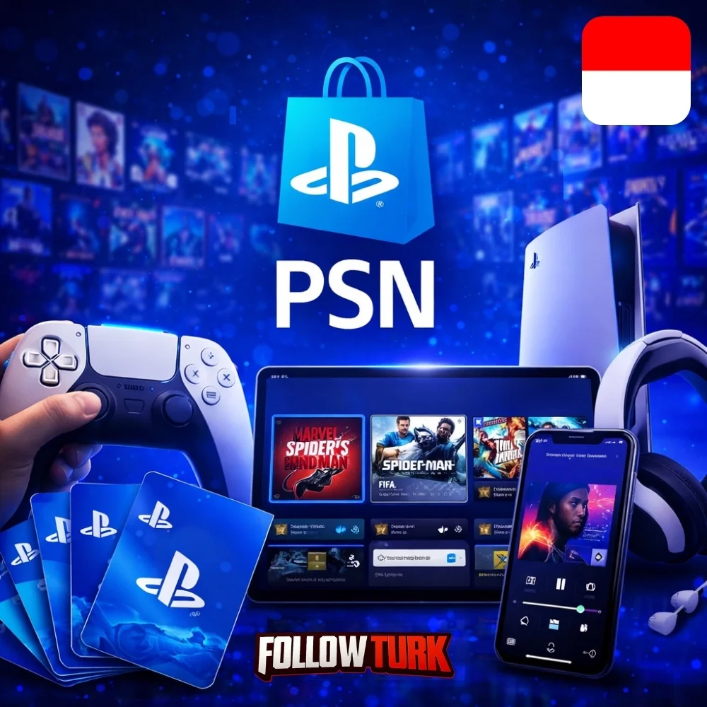 PlayStation Indonesia - PSN (karta podarunkowa) - FollowTurk