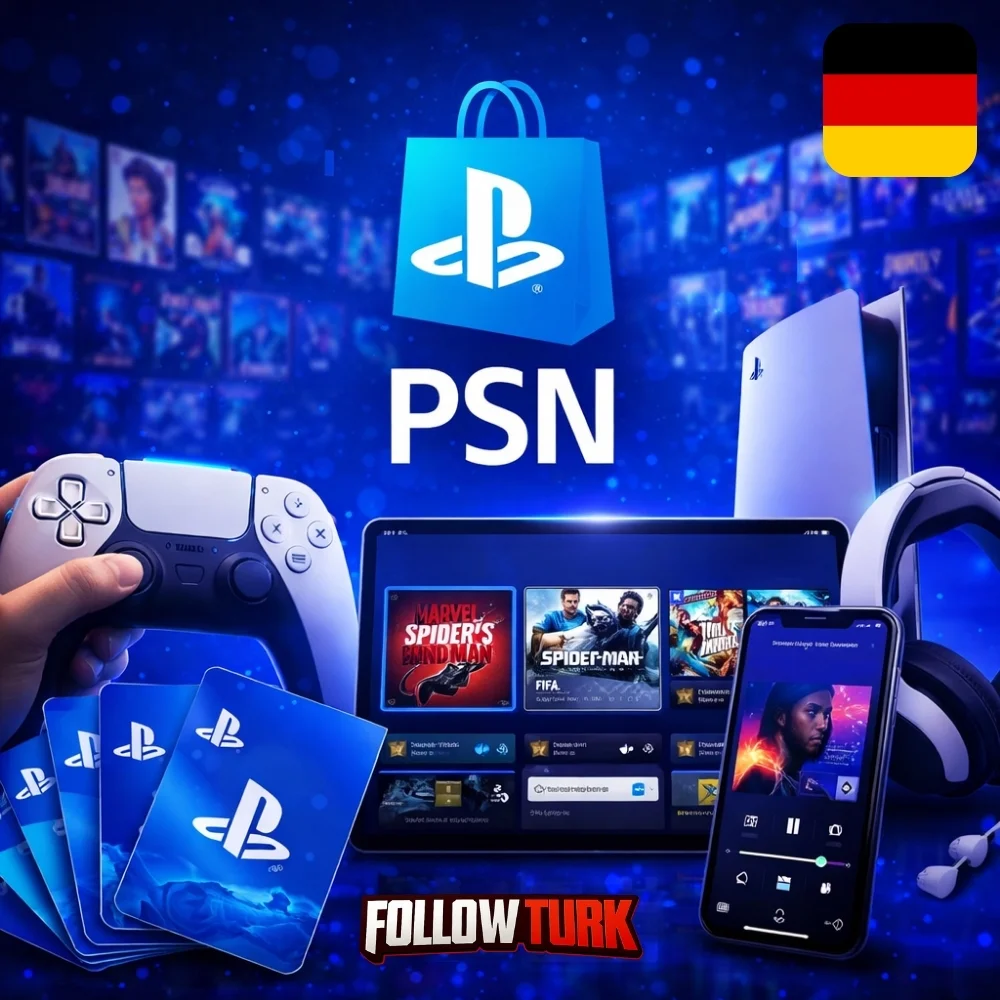 PlayStation Niemcy - PSN - FollowTurk