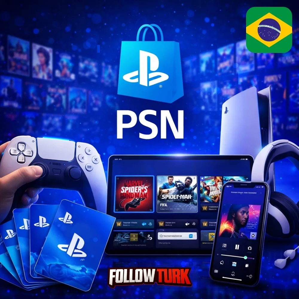 PlayStation Brazylia - PSN - FollowTurk