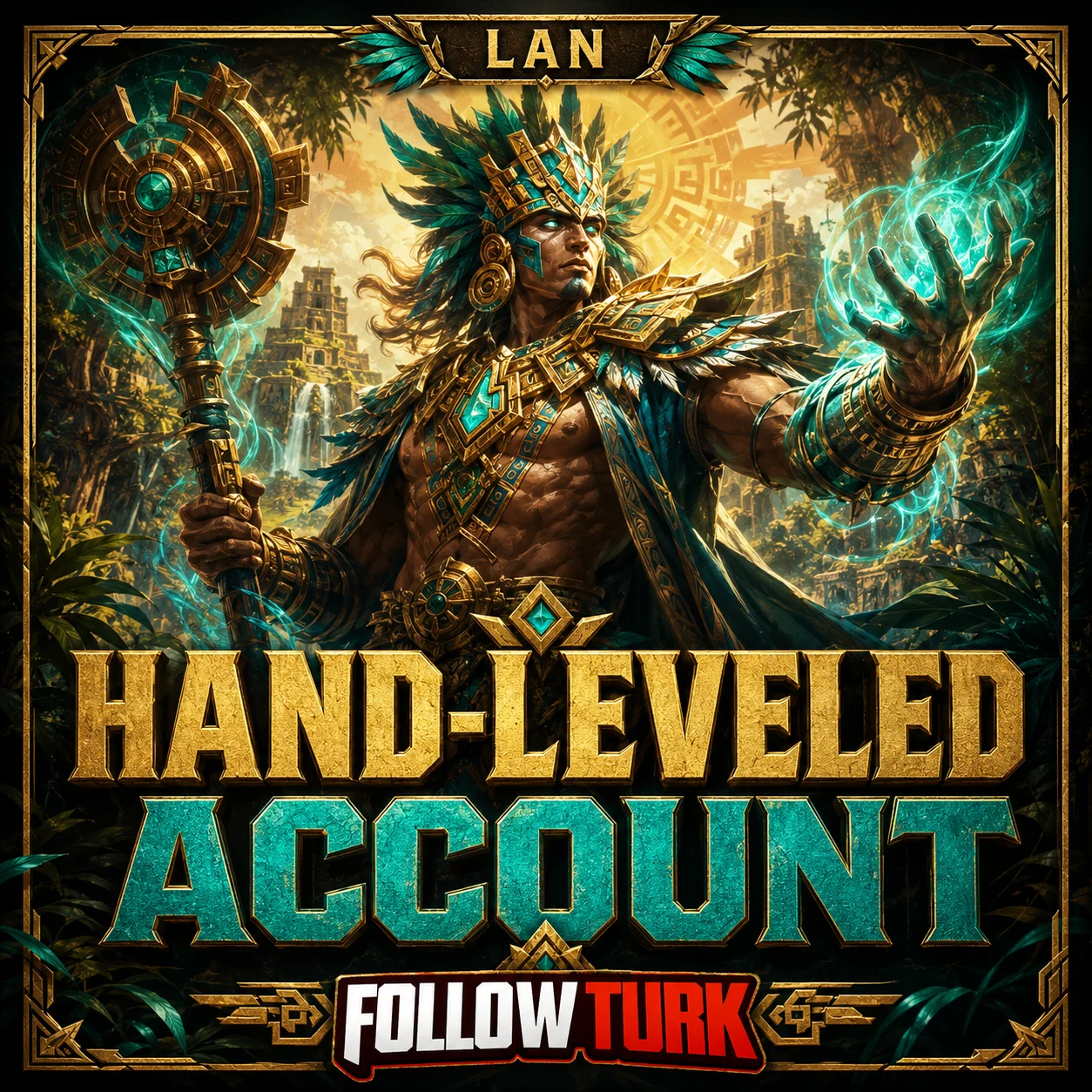 LAN - Konto ręcznie levelowane - FollowTurk