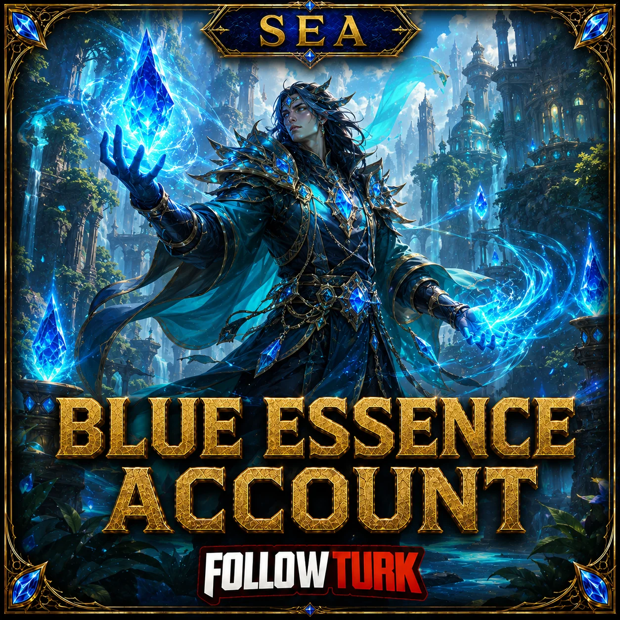 SEA – Konto z Niebieską Esencją - FollowTurk