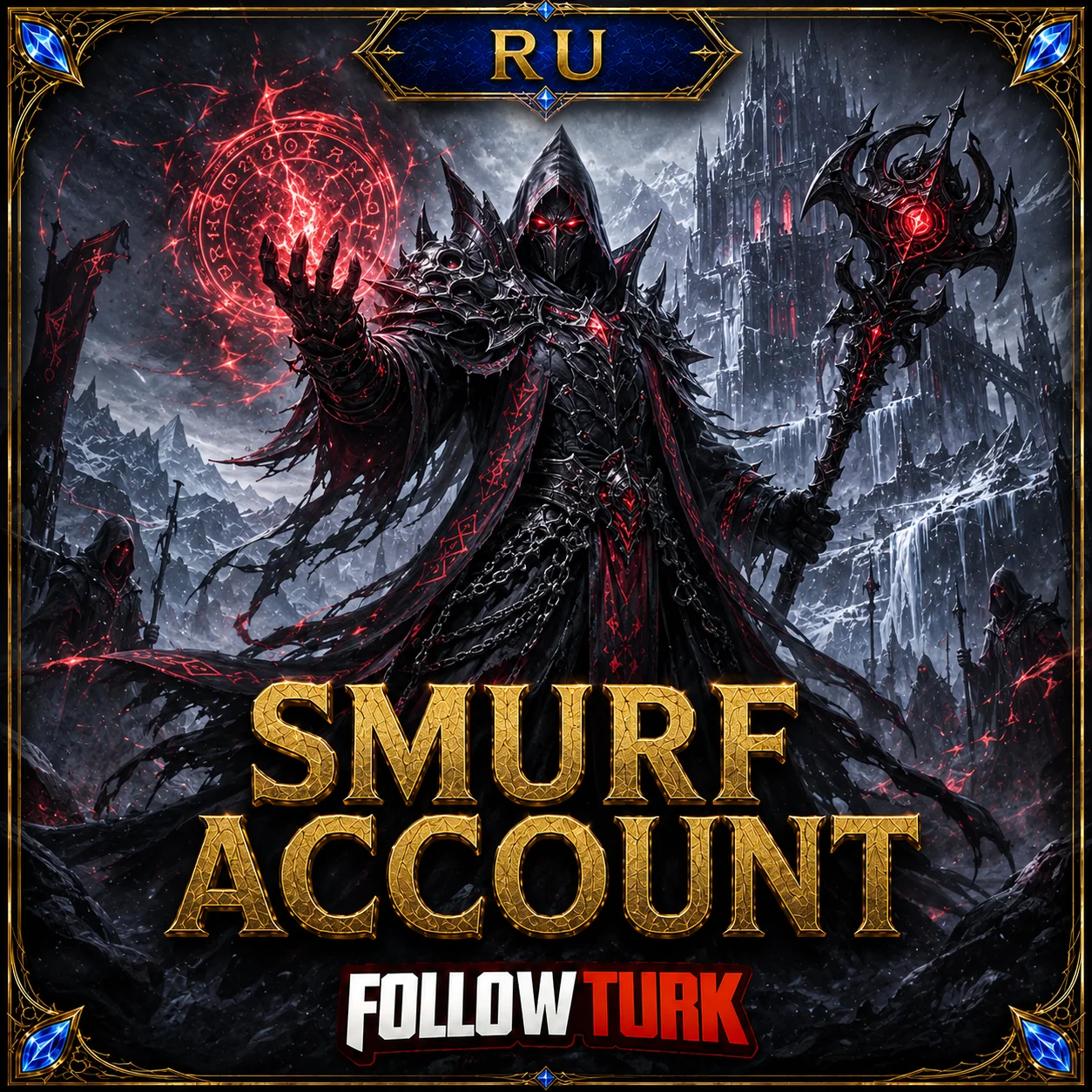 RU - Konto Smurf - FollowTurk