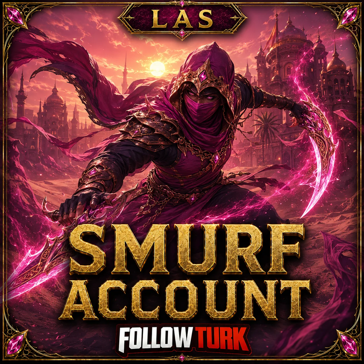 LAS - Konto Smurf - FollowTurk