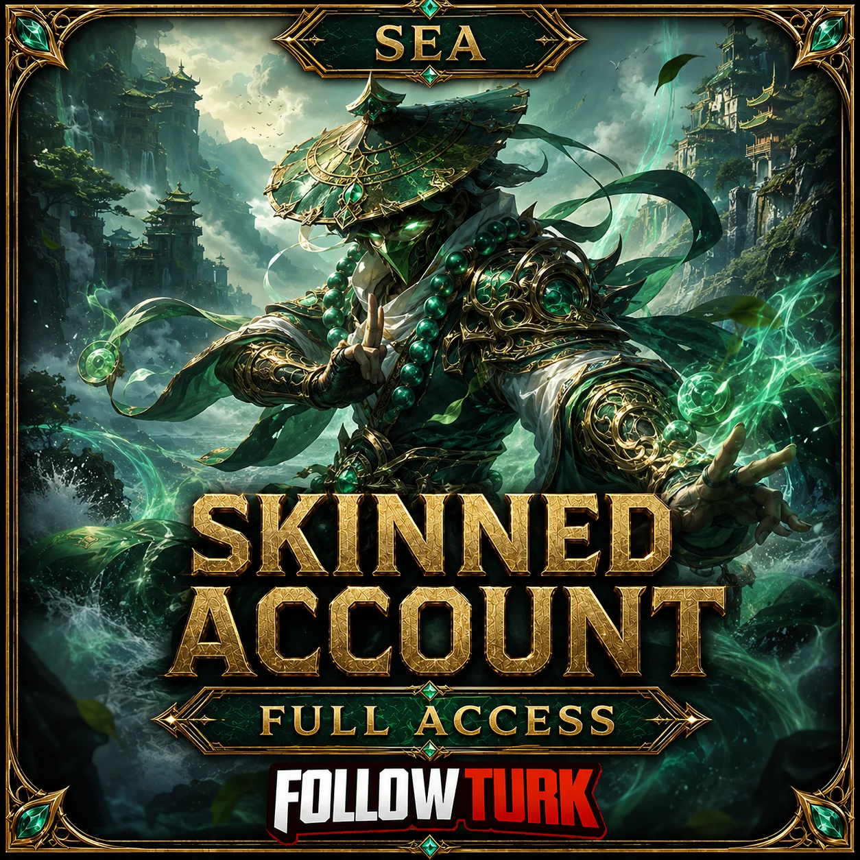 SEA - Konto Legend ze Skinami Pełny Dostęp - FollowTurk