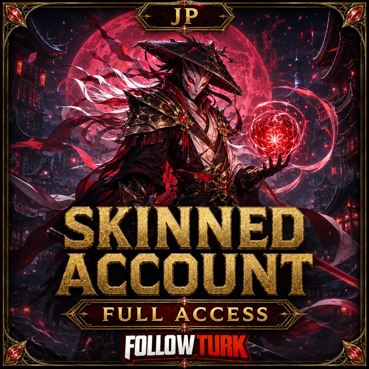 JP - Konto Legend z pełnym dostępem i skinami - FollowTurk