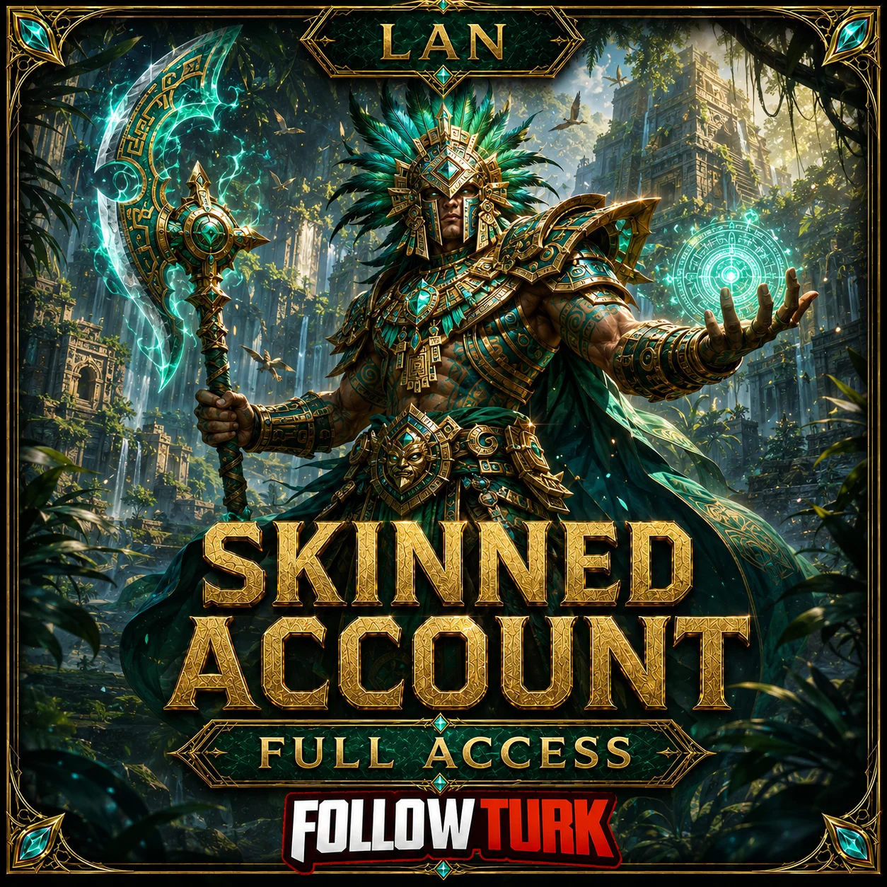LAN - Konto Legend ze Skinami i Pełnym Dostępem - FollowTurk