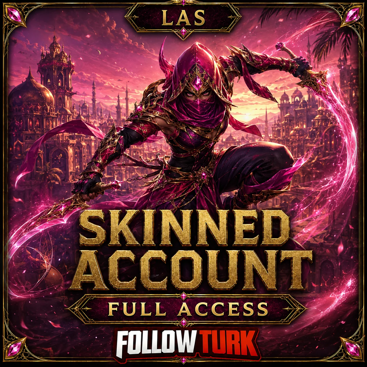Legend LAS – konto z skinami i pełnym dostępem - FollowTurk