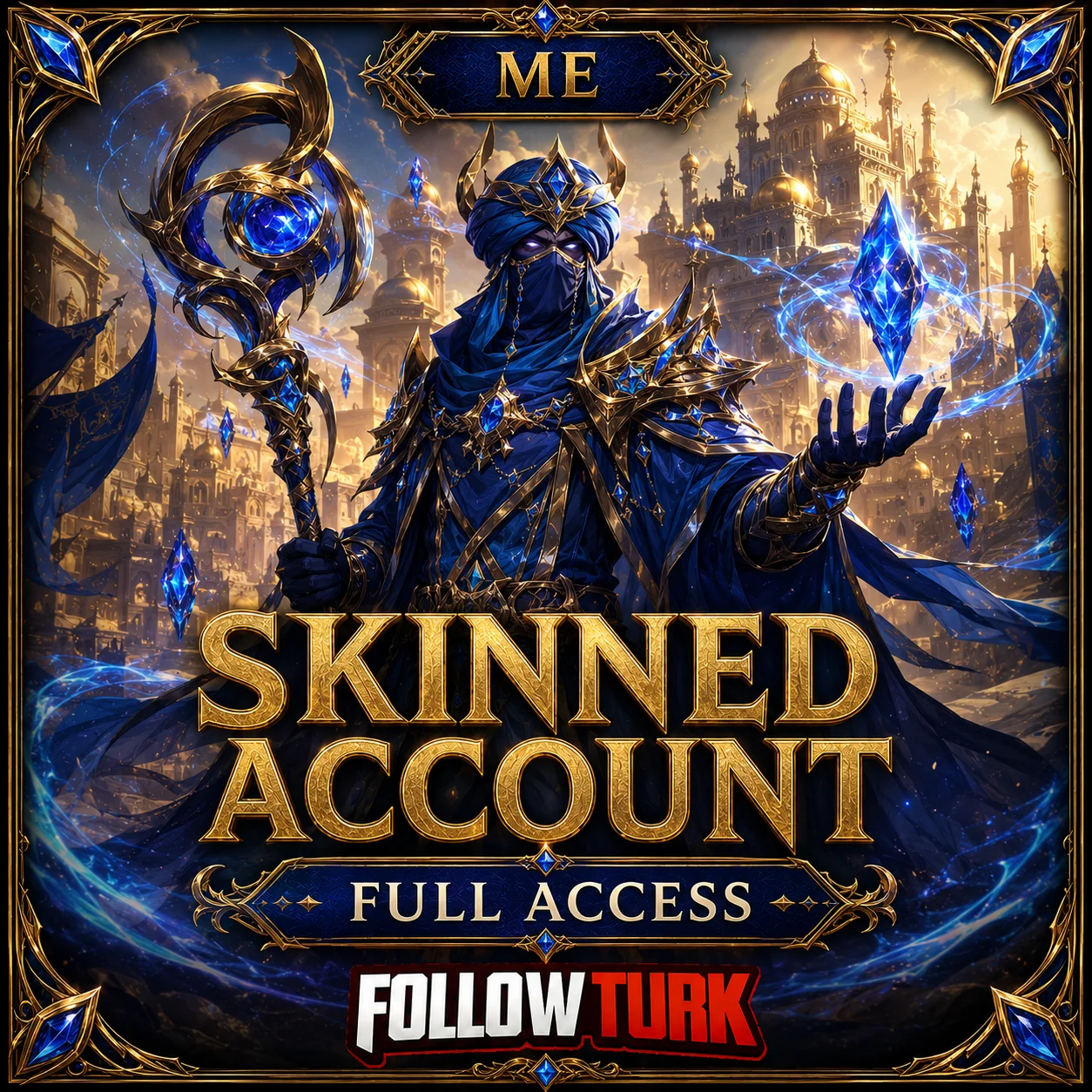 Legend ME – konto ze skinami z pełnym dostępem - FollowTurk