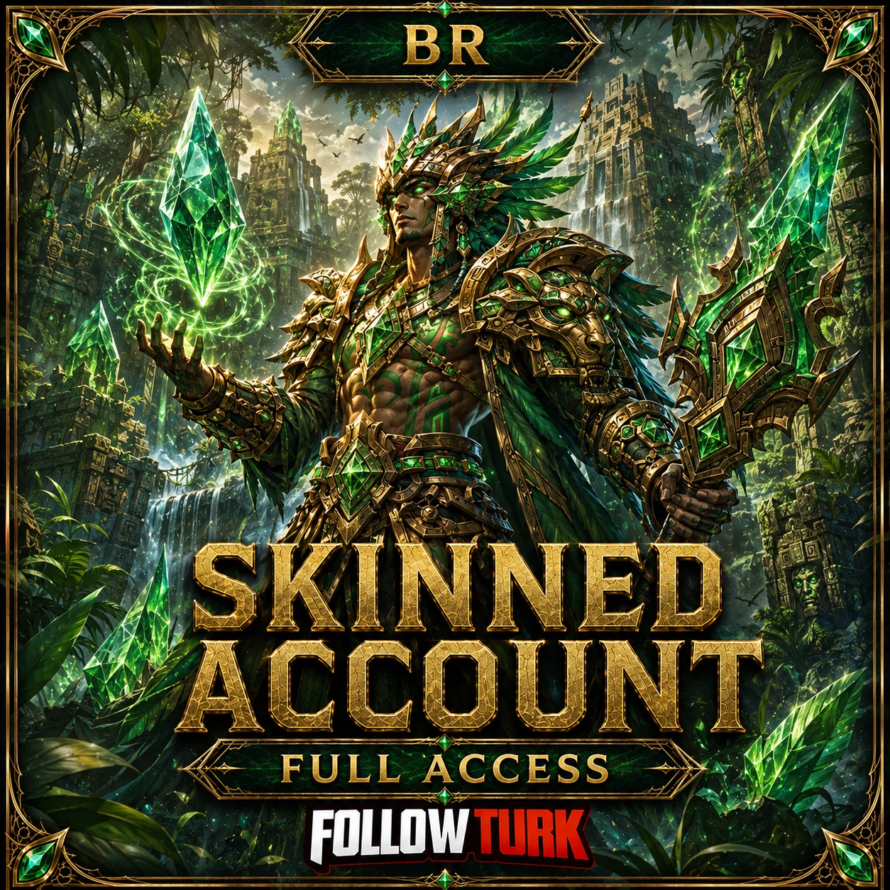 BR - Konto Legend z Skinami i Pełnym Dostępem - FollowTurk