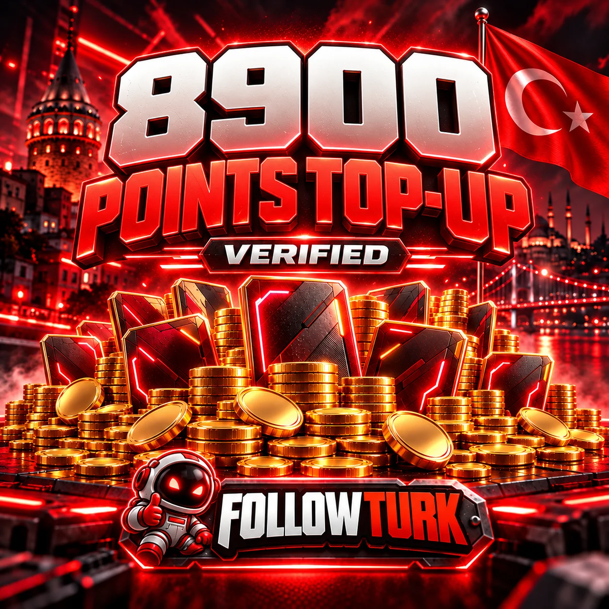 Turcja 8900 VP (Valo Points TR) - FollowTurk