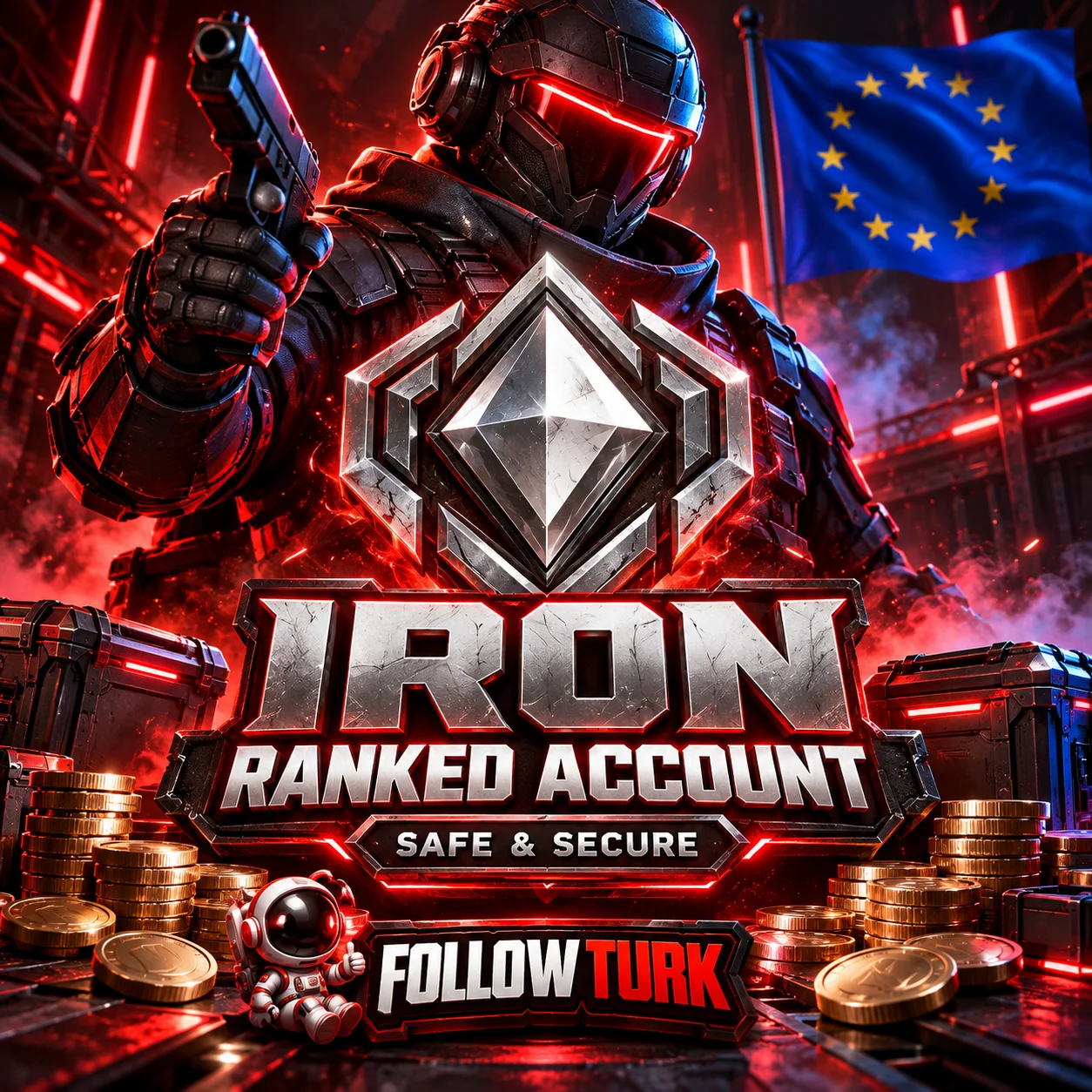 Europa - Konto Iron (EU) - FollowTurk