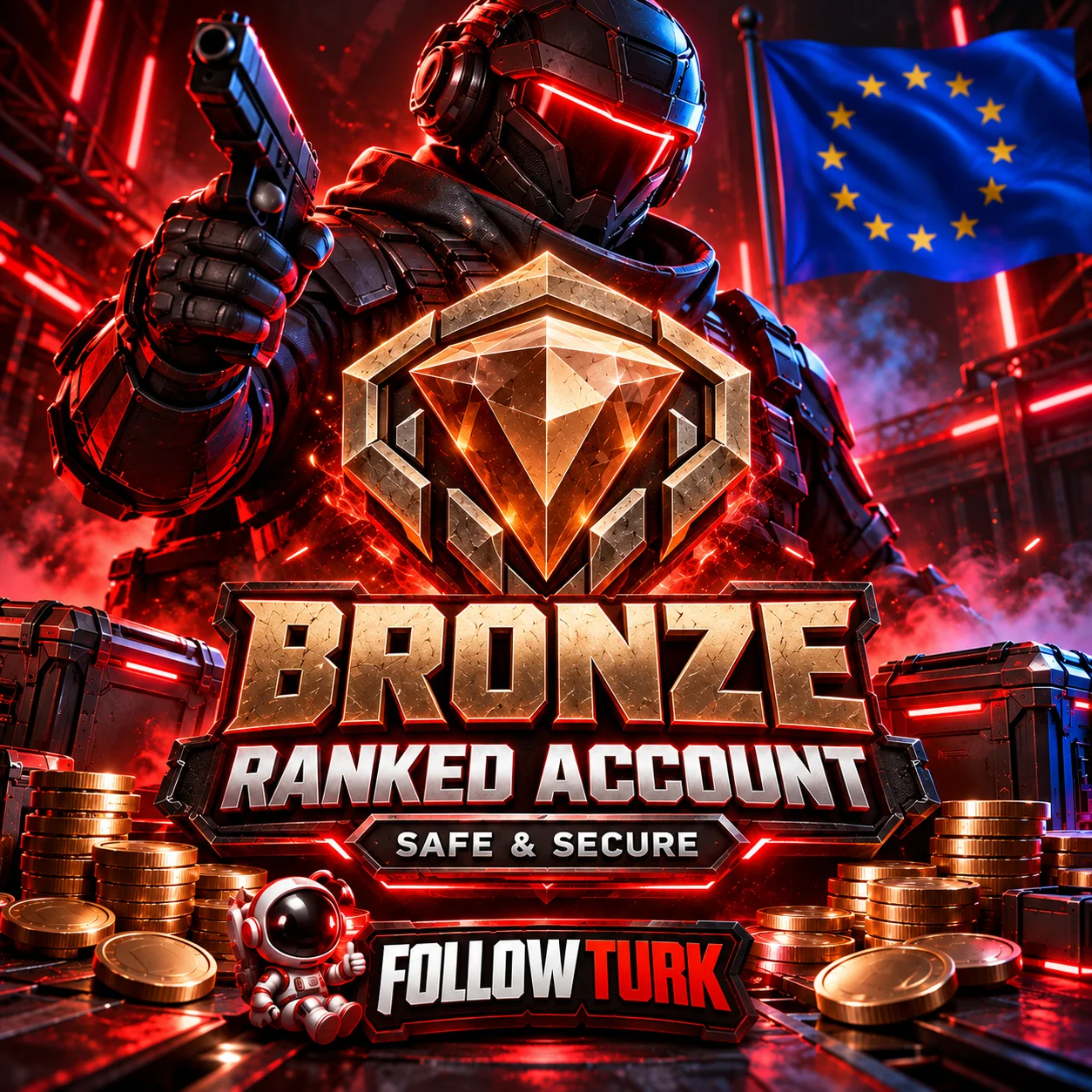 Europa - Konto EU Bronze - FollowTurk