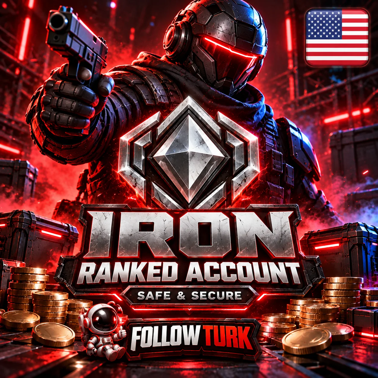 Ameryka Północna - Konto Iron NA - FollowTurk