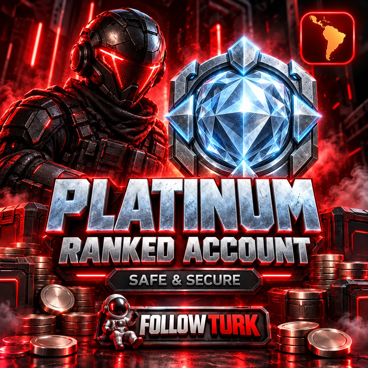 Ameryka Łacińska - Konto Platinum LA - FollowTurk