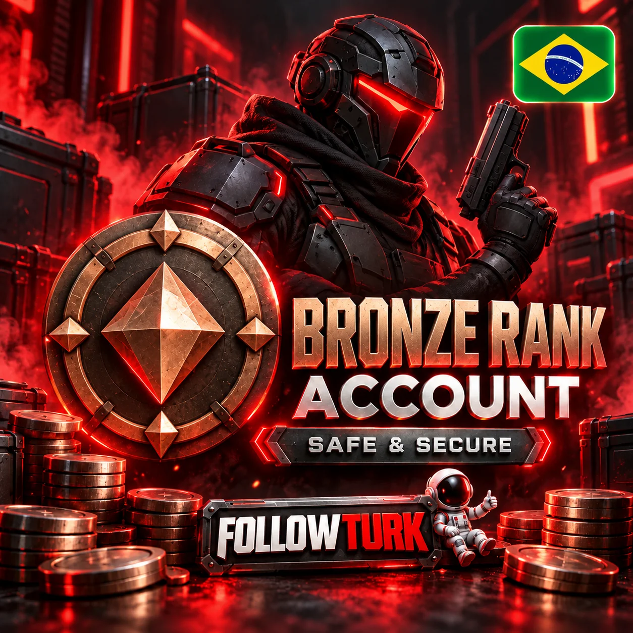 Brazylia - Konto Valo BR Bronze - FollowTurk