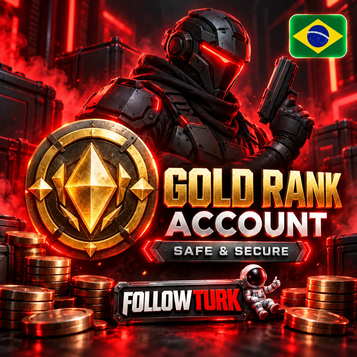 Brazylia - Konto Valo BR Gold - FollowTurk