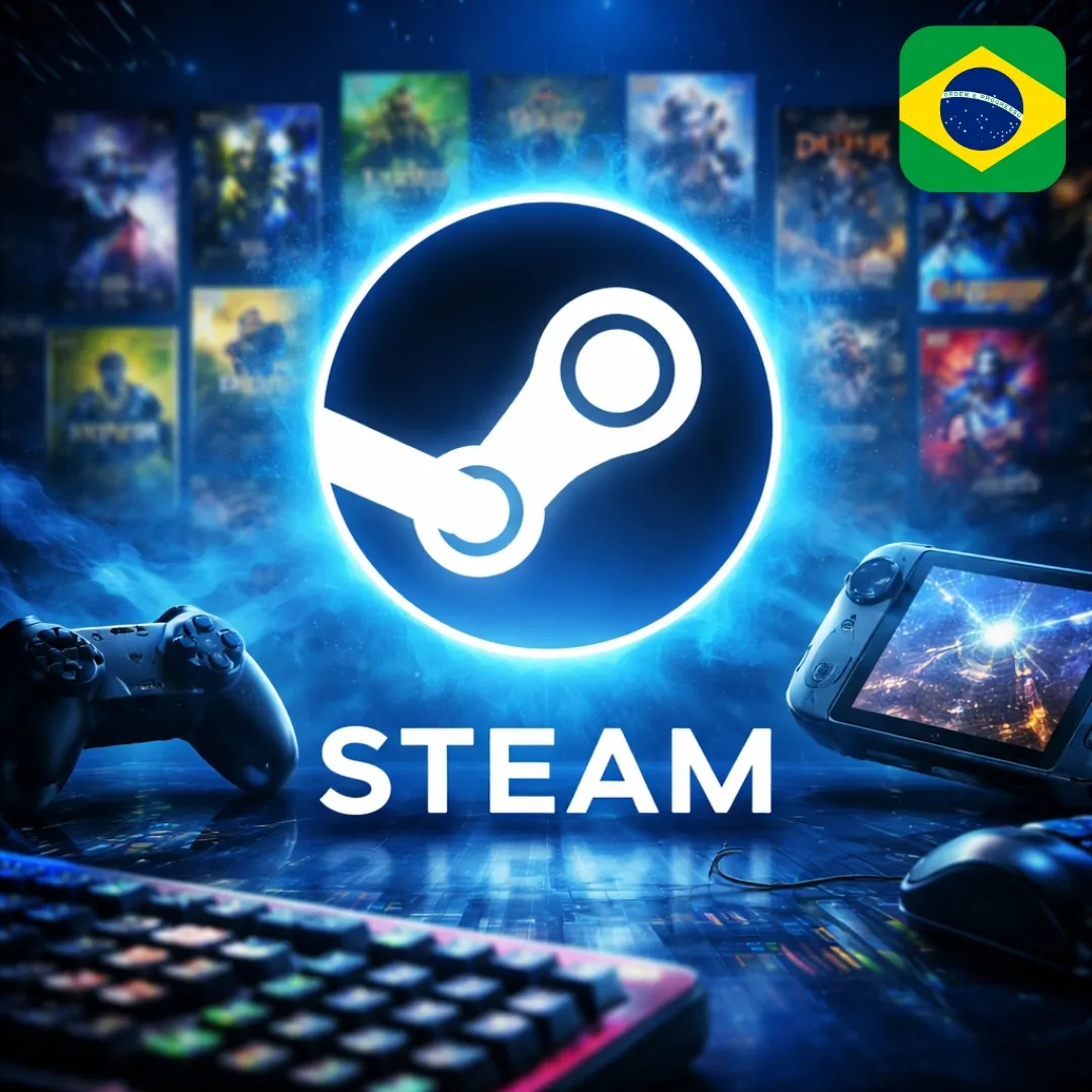 Steam – karta podarunkowa BRL (Brazylia)