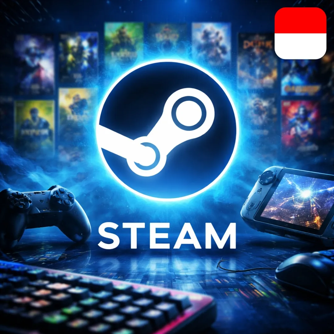 Steam - IDR (Indonezja) Karta Podarunkowa - FollowTurk