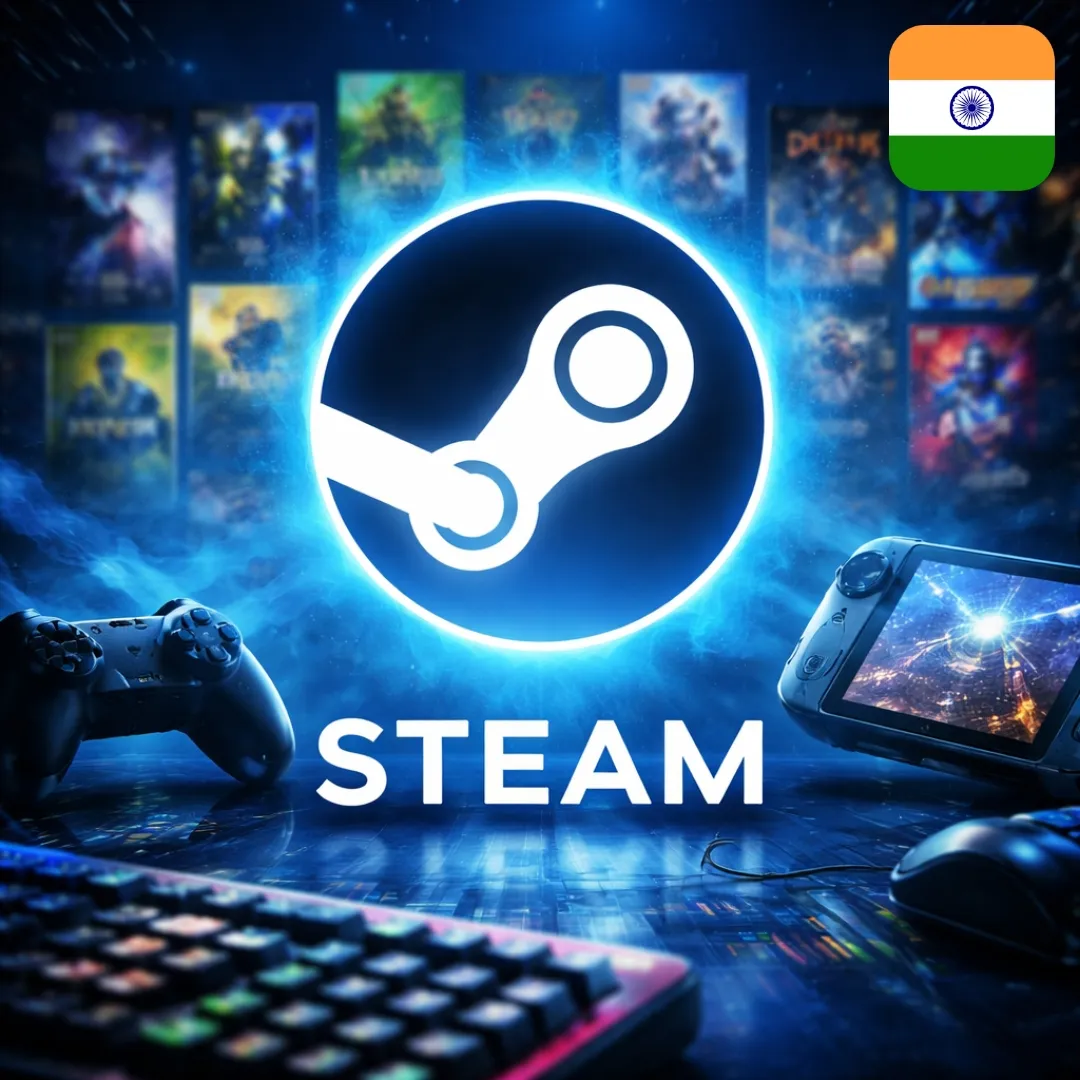 Steam - INR (Indie) Karta Podarunkowa - FollowTurk