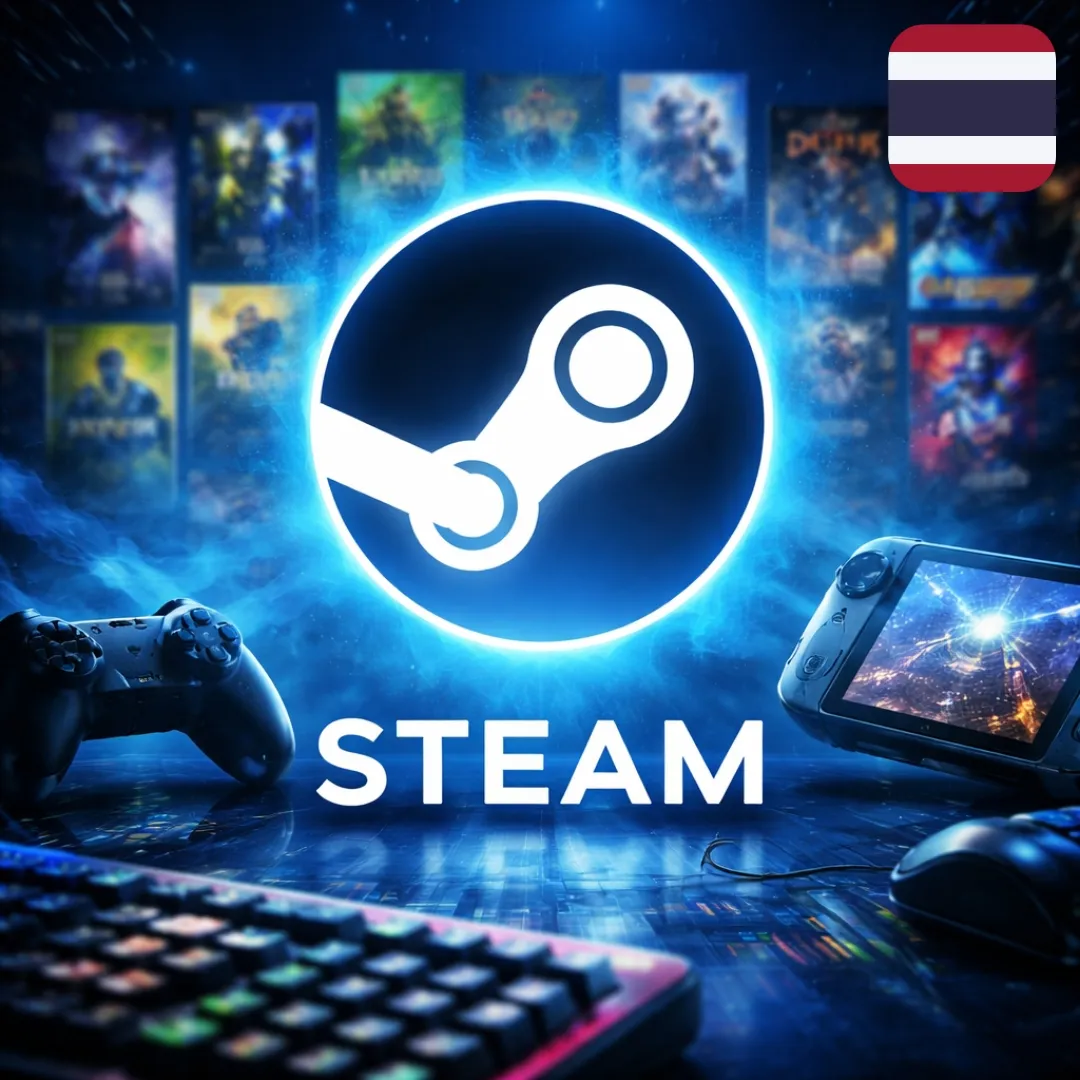Steam - karta podarunkowa THB (Tajlandia) - FollowTurk